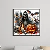Diamond Painting-DIY Full Round Drill Halloween Horror Nights(40*40 CM)