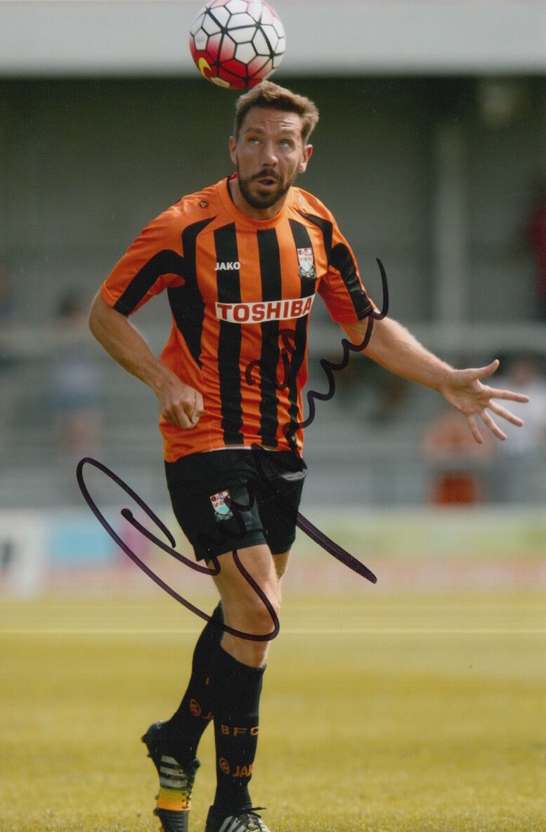 BARNET HAND SIGNED TOM CHAMPION 6X4 Photo Poster painting.