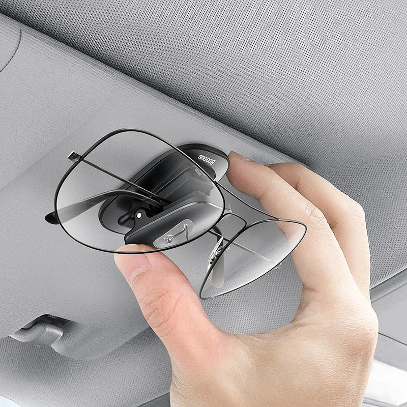 Auto Sun Visor Glasses Clip Holder