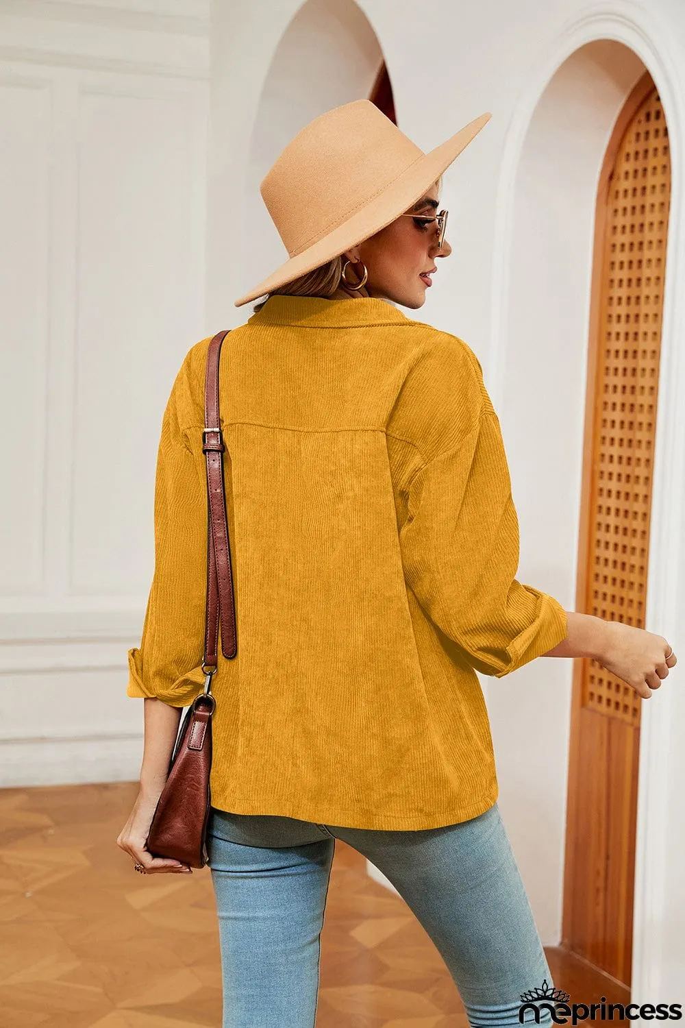 Button Down Collared Jacket