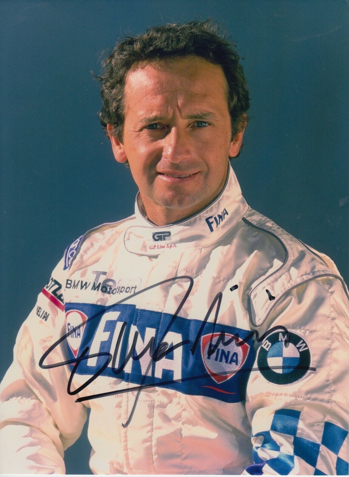 Pierluigi Martini Hand Signed 10x8 Photo Poster painting - F1 - Formula 1 Autograph.