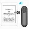 For Kindle 2-Iin-1 Page Clicker Rechargeable Wireless Smart Tablet Novel Page Turners Multi-Purpose E-Book Photography Tool for iPad Tablets Reading Novels Taking
