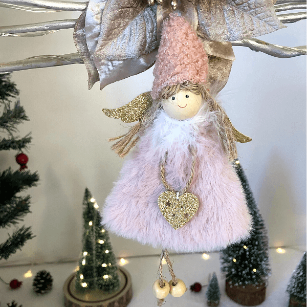 Handmade Christmas Angels Decoration
