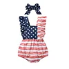 Baby Girls Independence Day Romper 2 Pcs