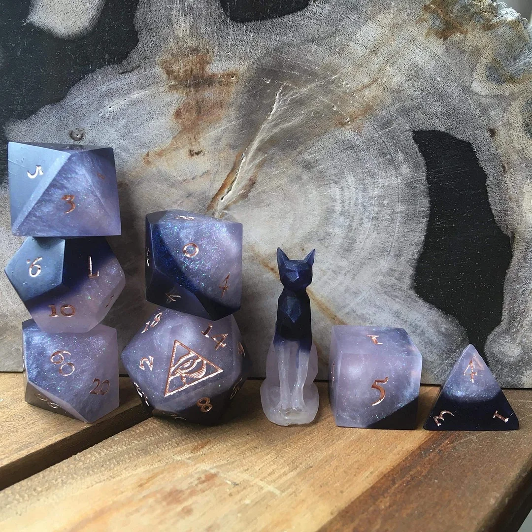 Oracle cat dice set