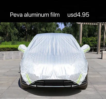 JD Magnetic Auto Exterior Front/Rear Windshield Block Cover Visor Car Sunshade Grey PE Business/Luxury Universal Fit Snow Ice