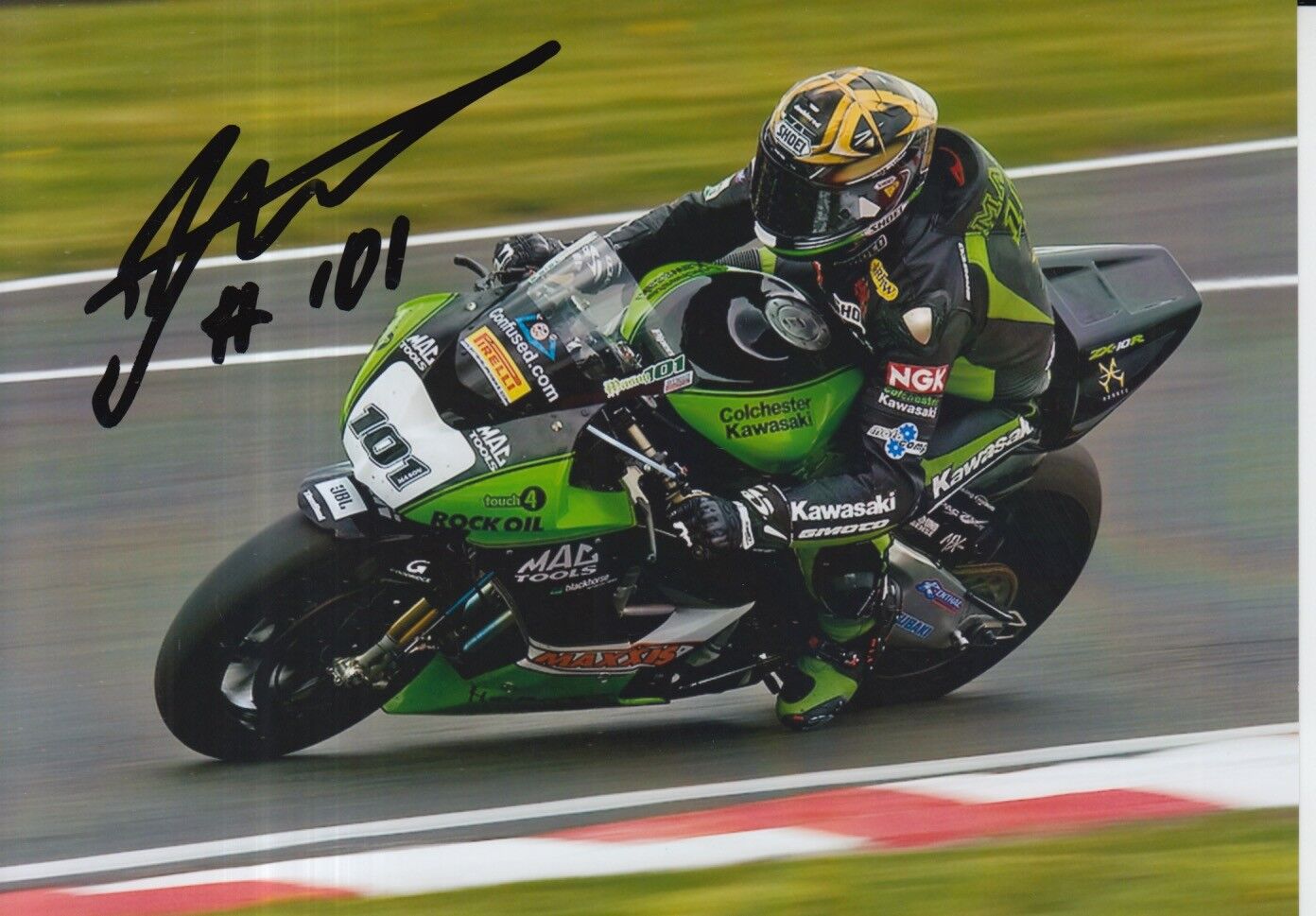 Gary Mason Hand Signed 7x5 Photo Poster painting BSB, MotoGP, WSBK 4.