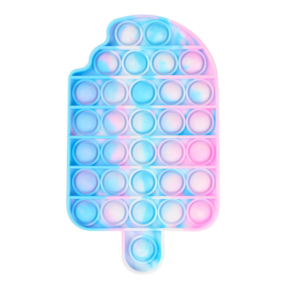 

Ice Cream Silicone Push Bubble Fingertip Anti-Stress Decompression Crafts, 501 Original