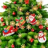 8pcs Set Christmas Diamond Painting Keychain Gifts