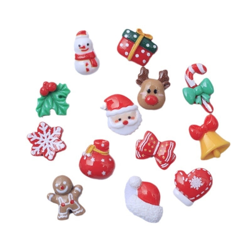 100 Pieces 5 PCS/Package Resin Cartoon Jewelry Accessories