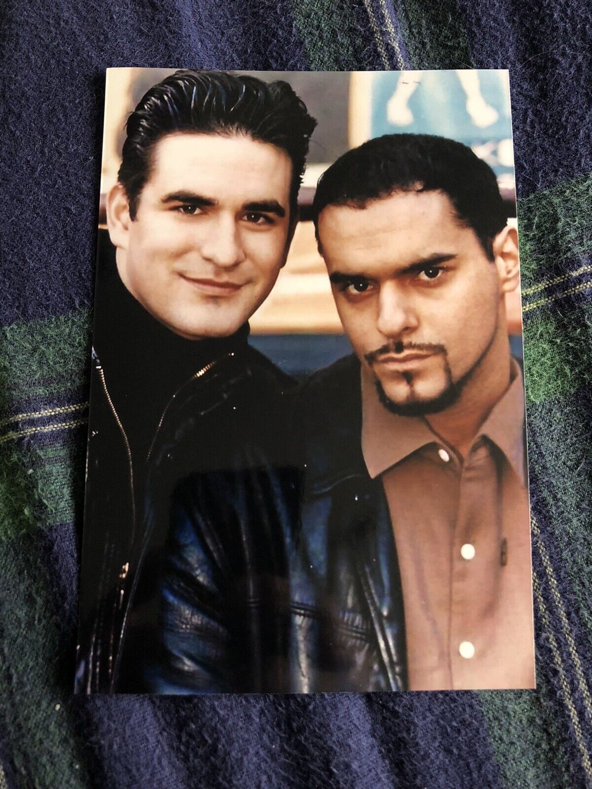 MICHAEL GRECO & MARC BANNERMAN (EASTENDERS) UNSIGNED Photo Poster painting- 6x4”