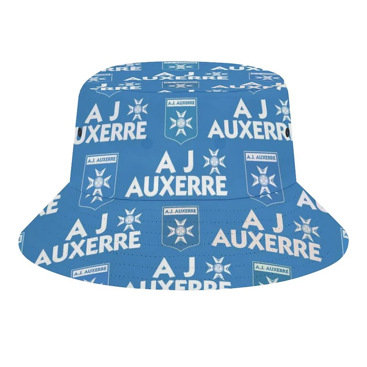 AJ Auxerre Chapeau De Godet D' Impression De Vache Unisexe Pliables Bucket Hat