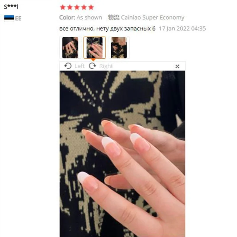 Fashion 24pcs/set French Nails For Women Simple Pink Ins Style Fake Nails With Glue Acrylic fake Full Tips False press on nail-Nail Inspo