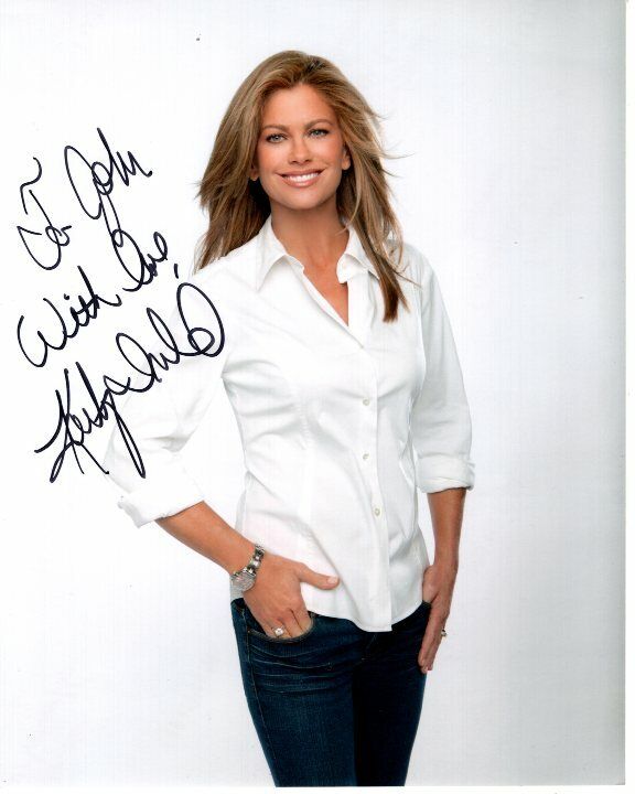 KATHY IRELAND Autographed Signed Photo Poster paintinggraph - To John