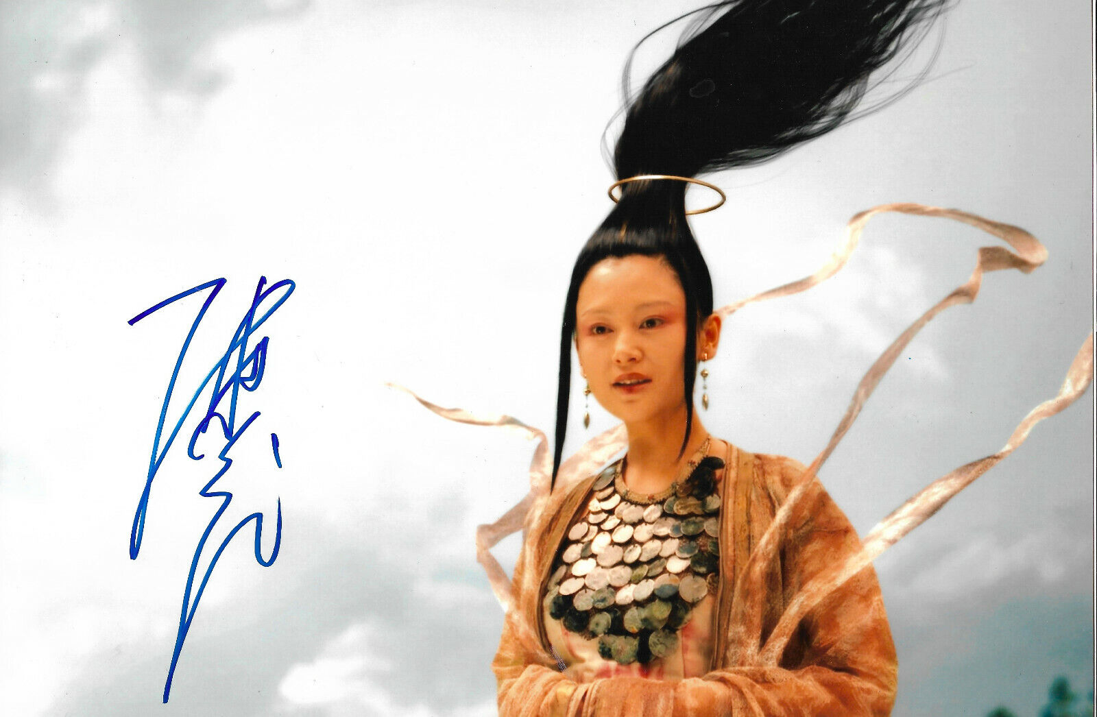 Chen Hong signed 8x12 inch Photo Poster painting autograph