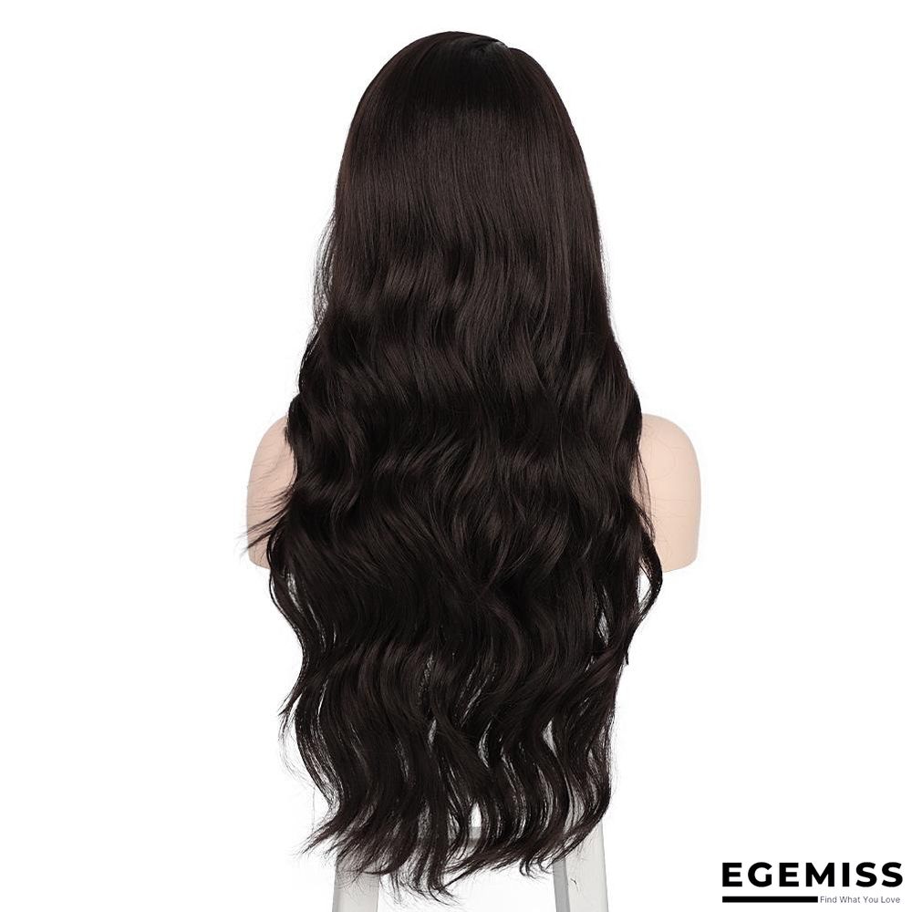 Chemical Fiber Wigs with Big Waves and Long Curly Hair Women's Front Lace Wigs | EGEMISS