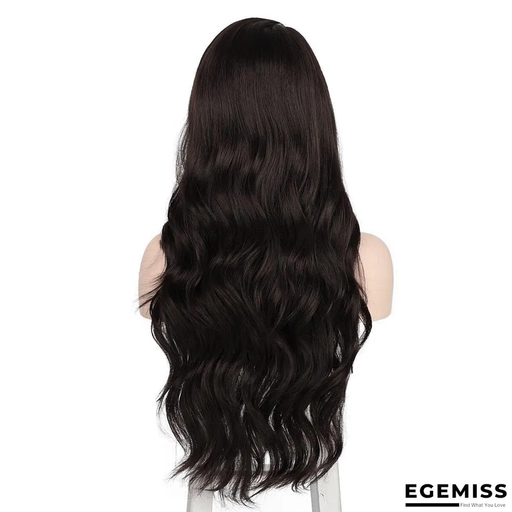 Chemical Fiber Wigs with Big Waves and Long Curly Hair Women's Front Lace Wigs | EGEMISS