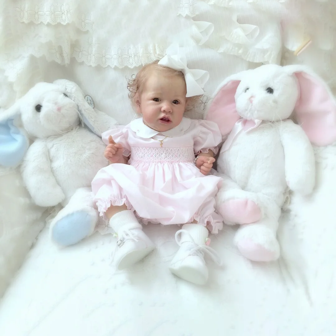 RBG®12'' Beautiful Elena Touch Real Reborn Baby Doll Girl
