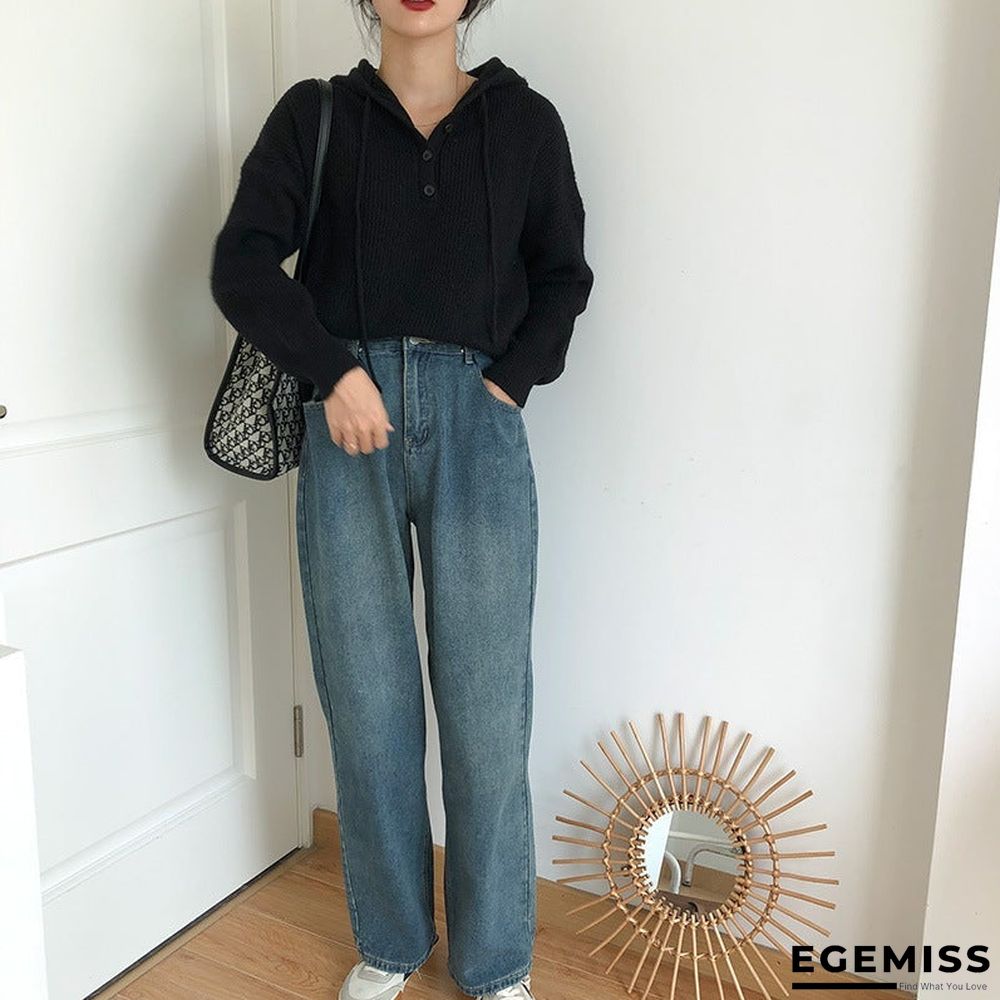 Candy-colored Loose Lazy Hoodie Worn Outside The Wind | EGEMISS