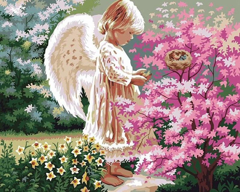

Angel Girl – People Paint By Numbers - 40*50CM, 501 Original