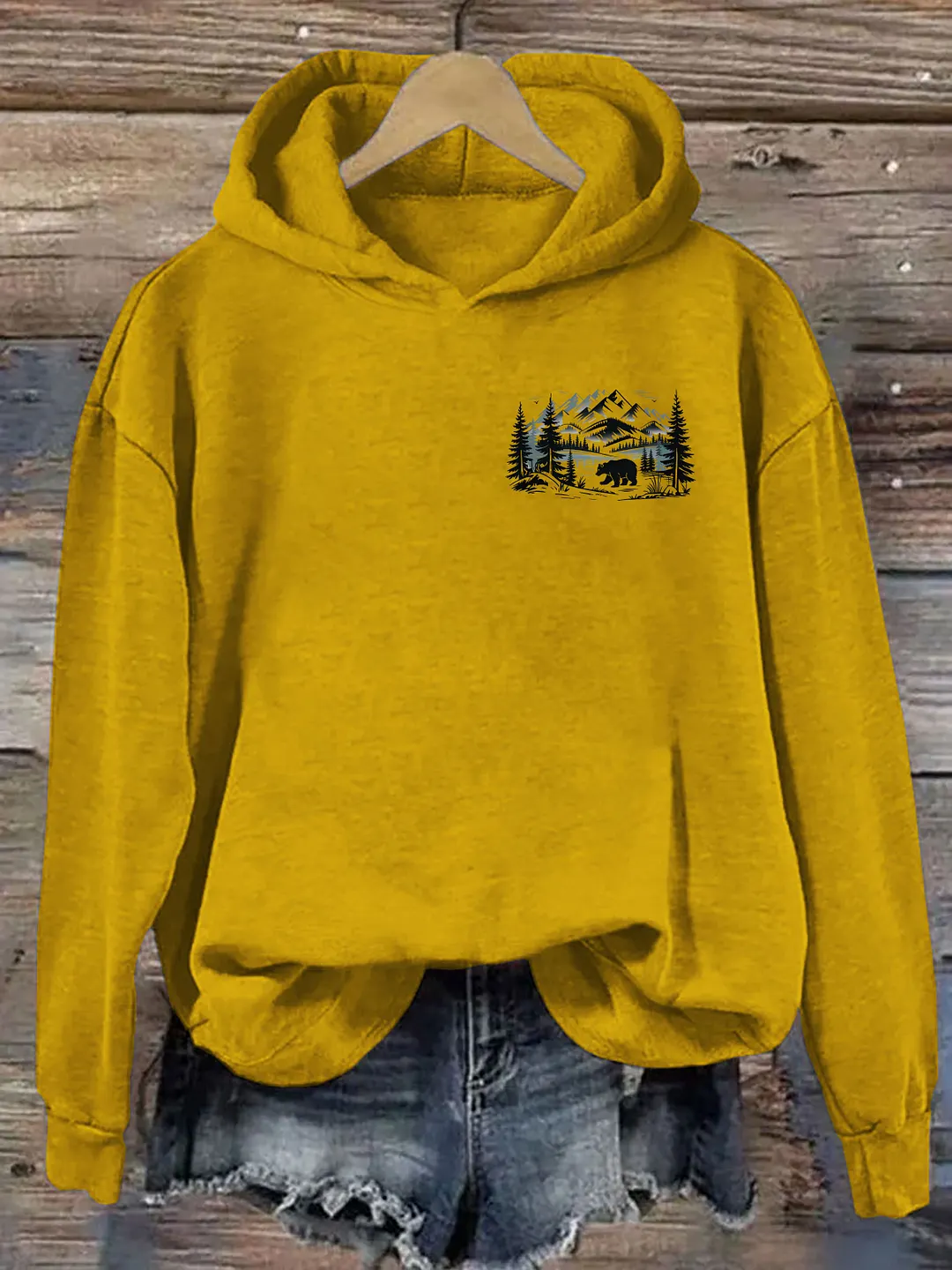 Though The Mountains Move Vintage Hoodie