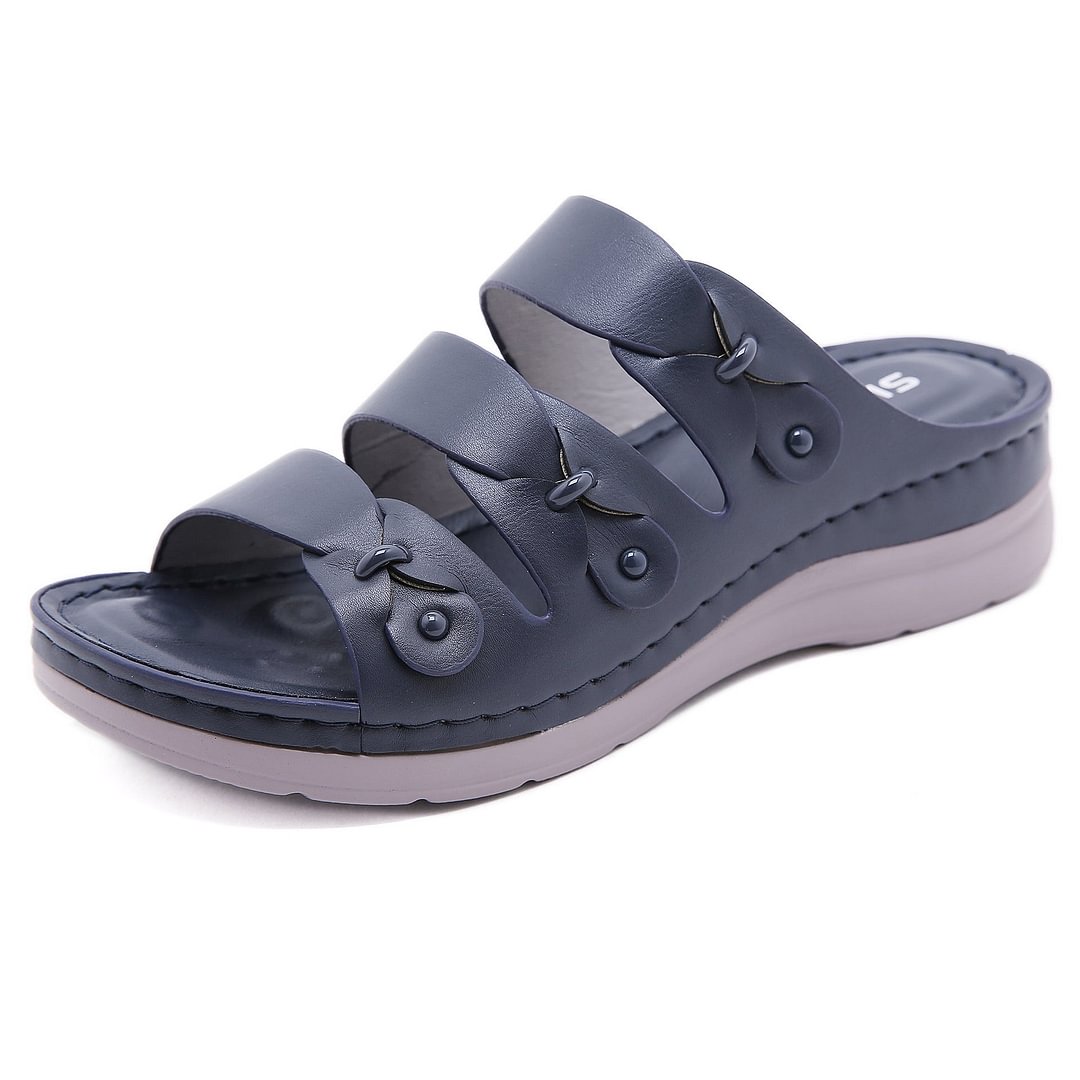 Summer Comfort Round Toe Sandals