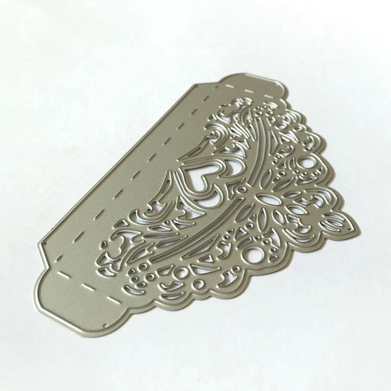 Wedding lace Edge Metal Cutting Dies Craft Stencil Punching Templates New 2020 Diy Scrapbooking Decorative Embossing Mold
