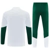 Italy 26-27 1/4 Zip Tracksuit White Chandal