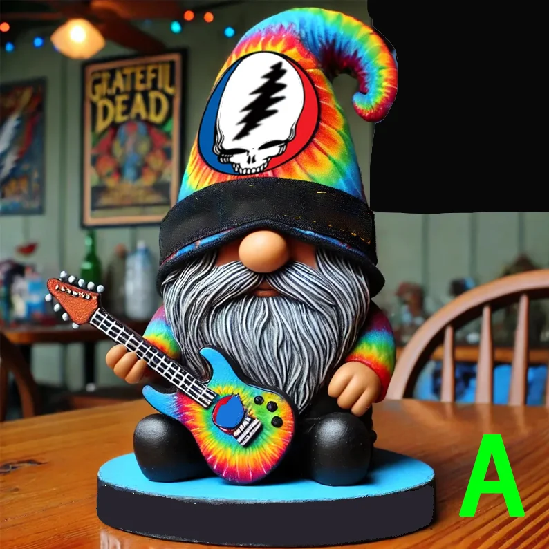 Rock Band Dwarf Statue