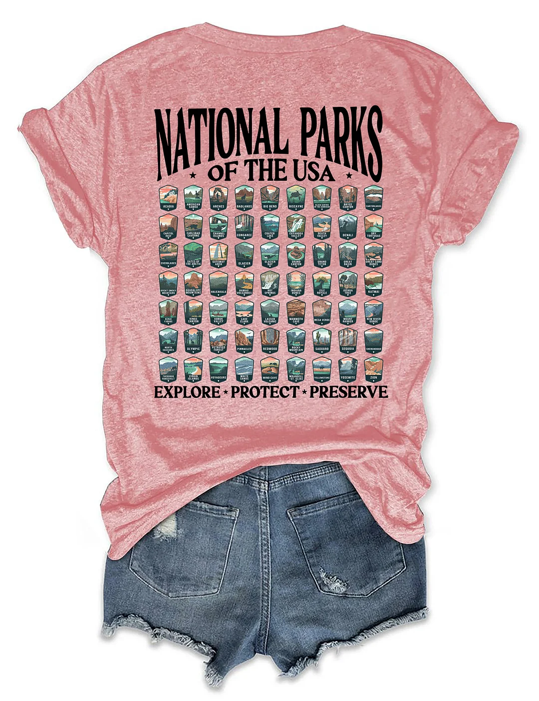 National Parks Outdoor Adventure T-shirt