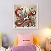 Christmas Tree Elk-11CT Stamped Cross Stitch 40*40cm/15.75*15.75in tapestrymarket