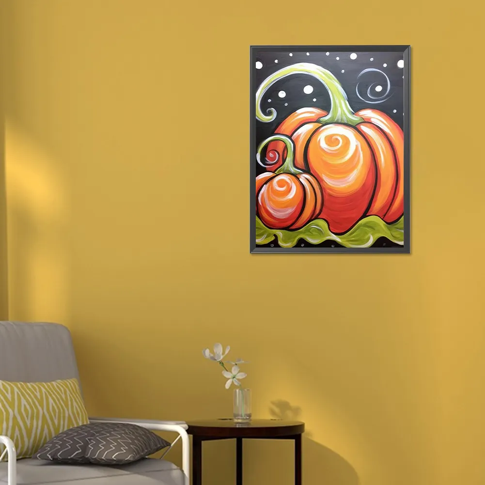 Diamond Painting - Full Round Drill - Pumpkin(Canvas|30*40cm)
