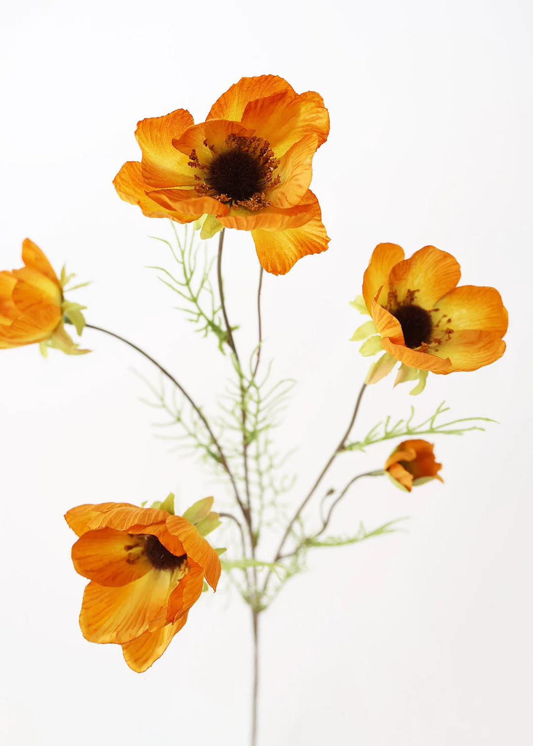 Orange Yellow Fake Cosmos Wildflowers - 27"