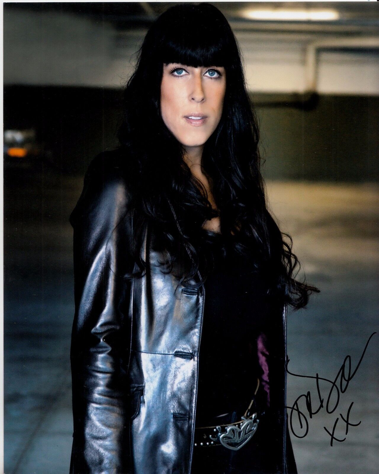 DEEDEE BIGELOW hand-signed ALIEN ARMAGEDDON 8x10 color closeup UACC RD COA proof