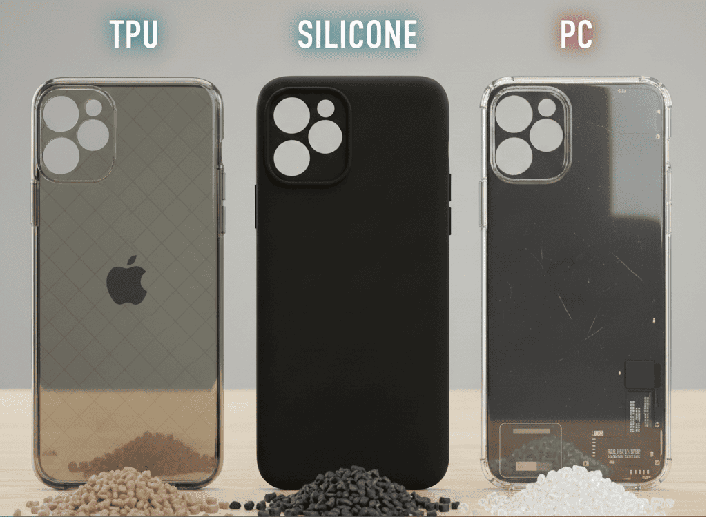 TPU vs. Silicone vs. PC: Which Phone Case Material Wins?