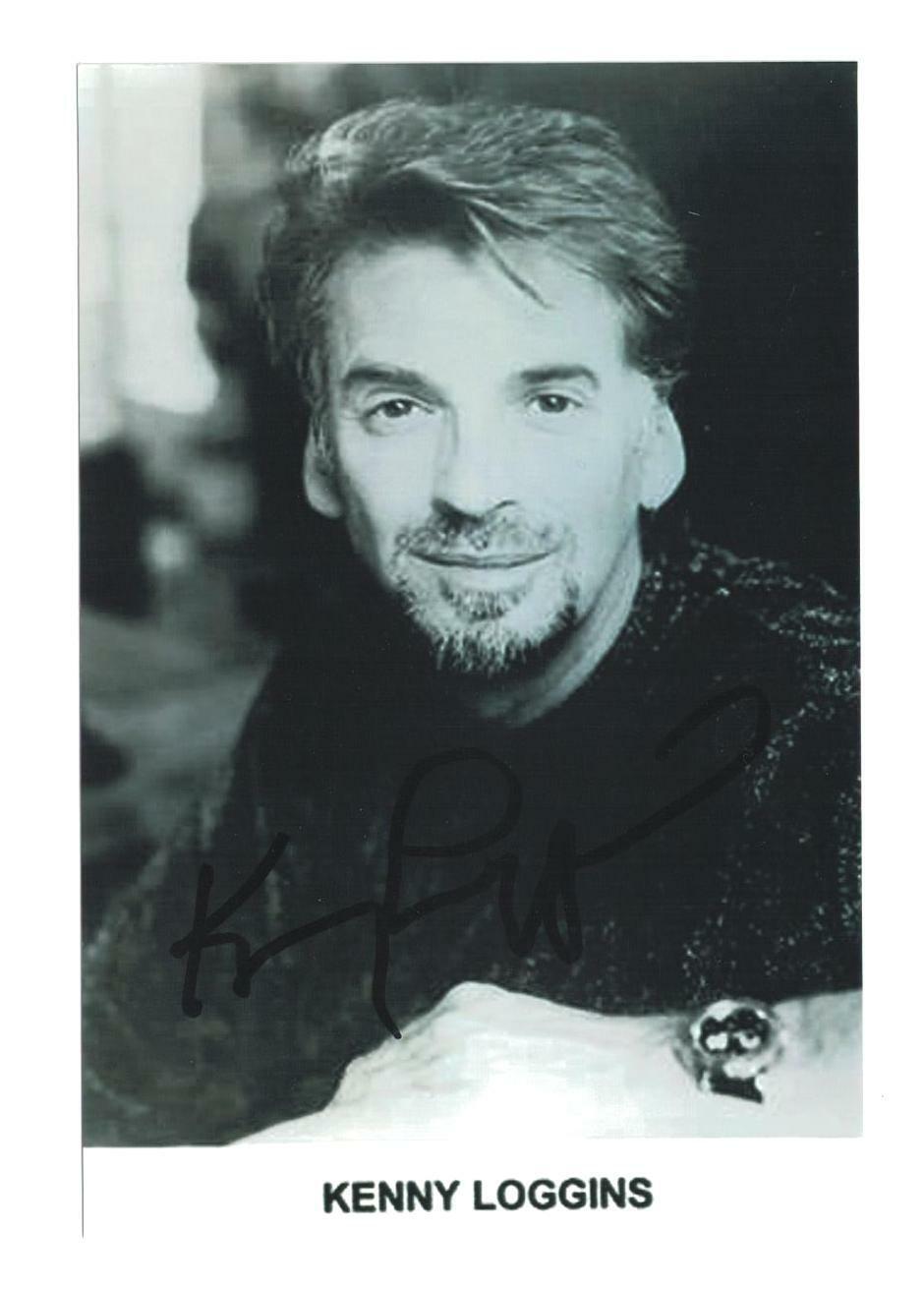 Kenny Loggins Signed Autographed 4 x 6 Photo Poster painting Singer Guitarist C