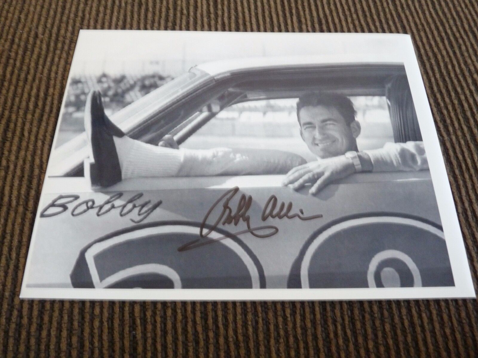 Bobby Allison Signed Autographed Nascar 8.5 x 11