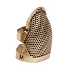 Brass Thimble Finger Sleeve Embroidery Finger Tips Cross Stitch Sewing Tool