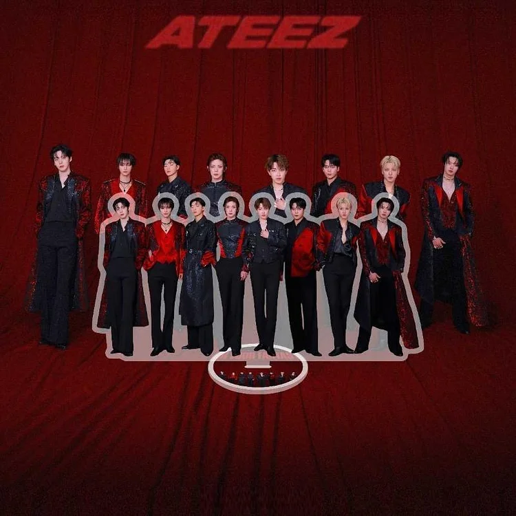 K-POP+アジア ATEEZ - ATEEZ wooyoung ateezcafe  ACRYLIC STAND K-POP+アジア ATEEZ - ATEEZ wooyoung ateezcafe ACRYLIC STAND