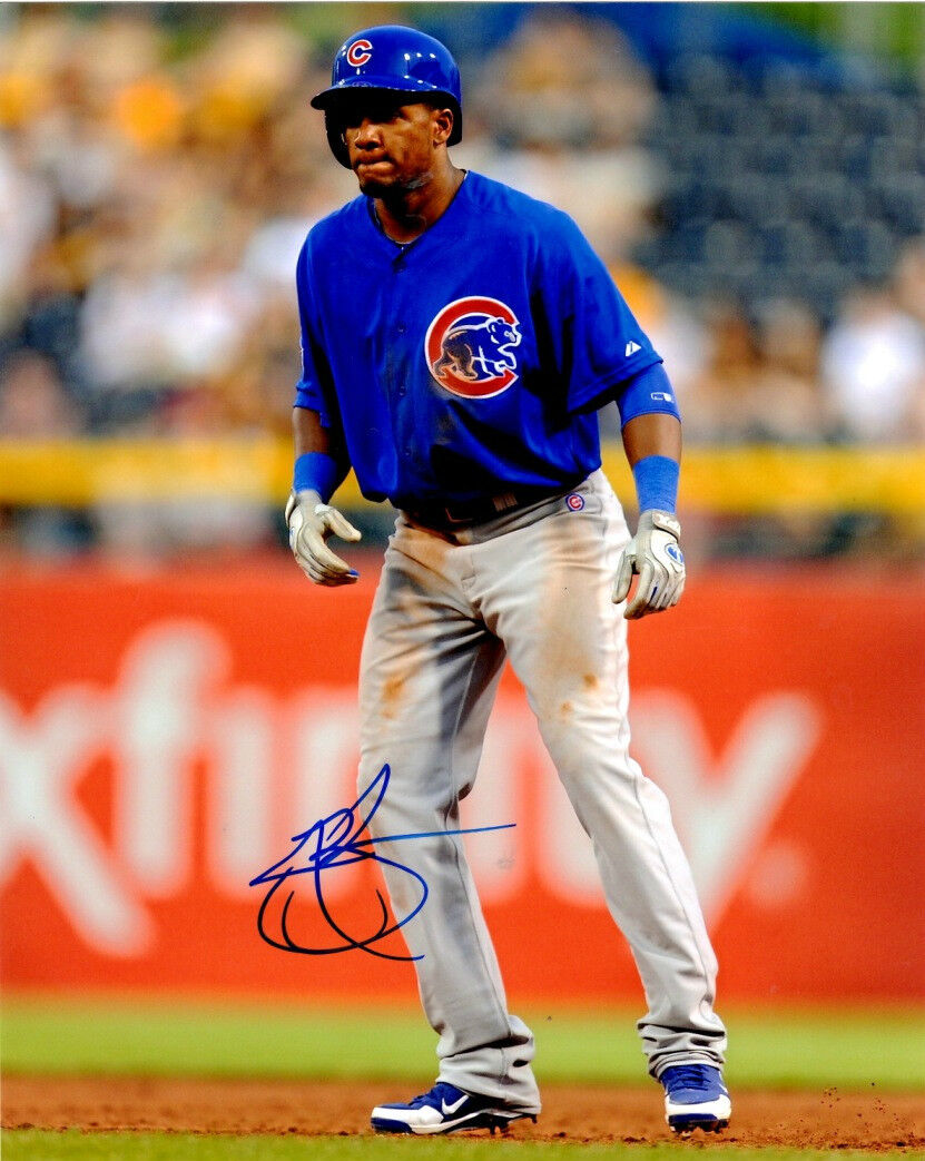 Signed 8x10 MICHAEL BOWDEN Chicago Cubs Photo Poster painting - COA