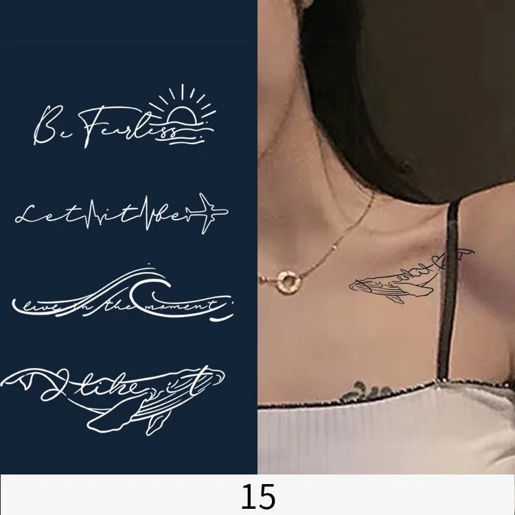 Basketball Anime Flower Butterfly Text Art Festival Cute Cool Waterproof Full Body Arm Men and Women Natural Temporary Tattoos