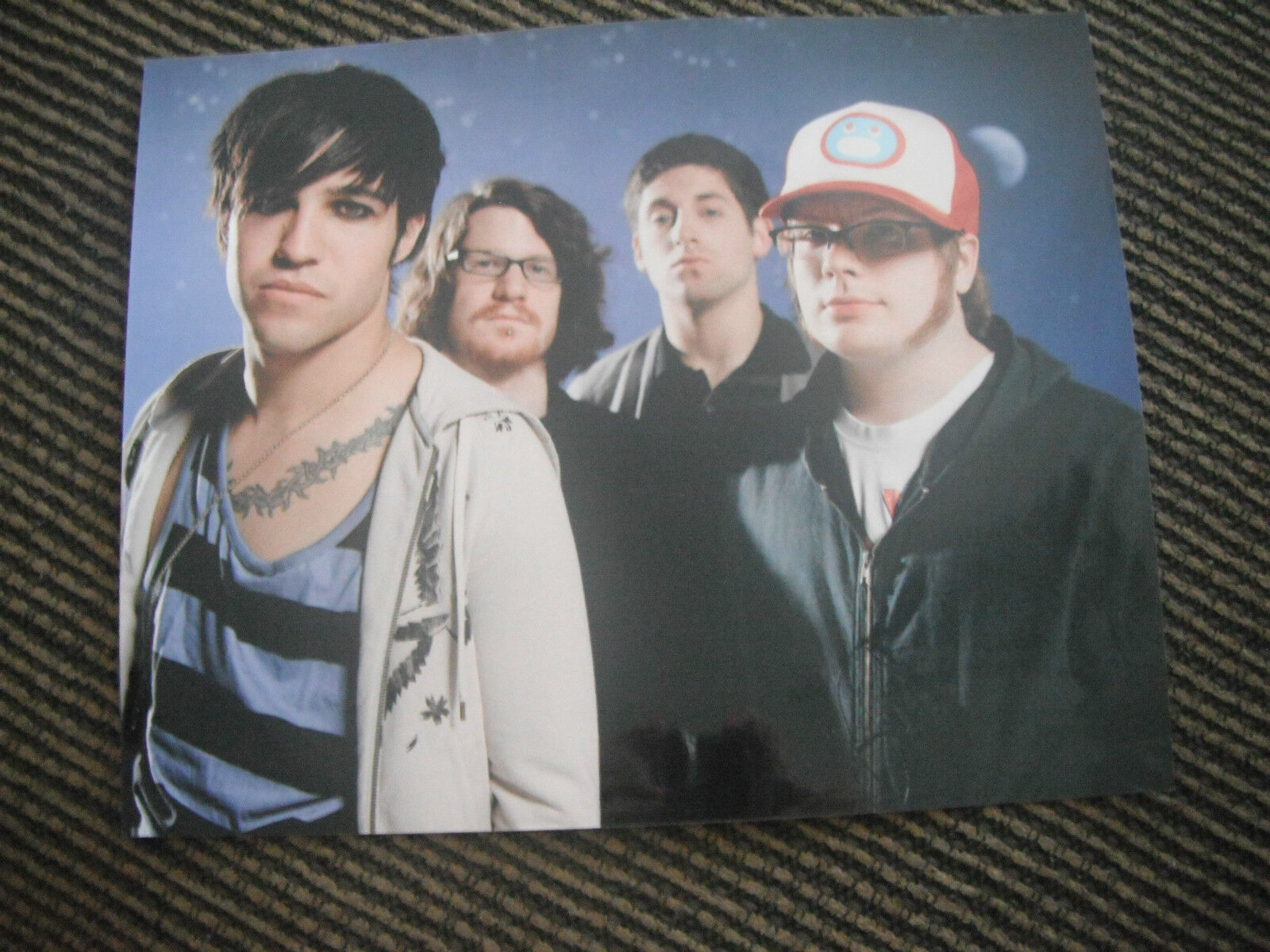 Fall Out Boy Color 8x10 Photo Poster painting Promo Picture #2