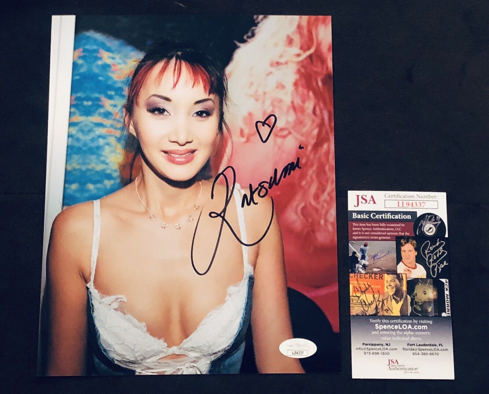 Katsuni Signed 8x10 Photo Poster painting Adult STAR AUTOGRAPH SEXY Naughty America JSA COA