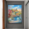 Nordic Town-9CT Stamped Cross Stitch 75*95cm/29.53*37.4in(Big Size) tapestrymarket