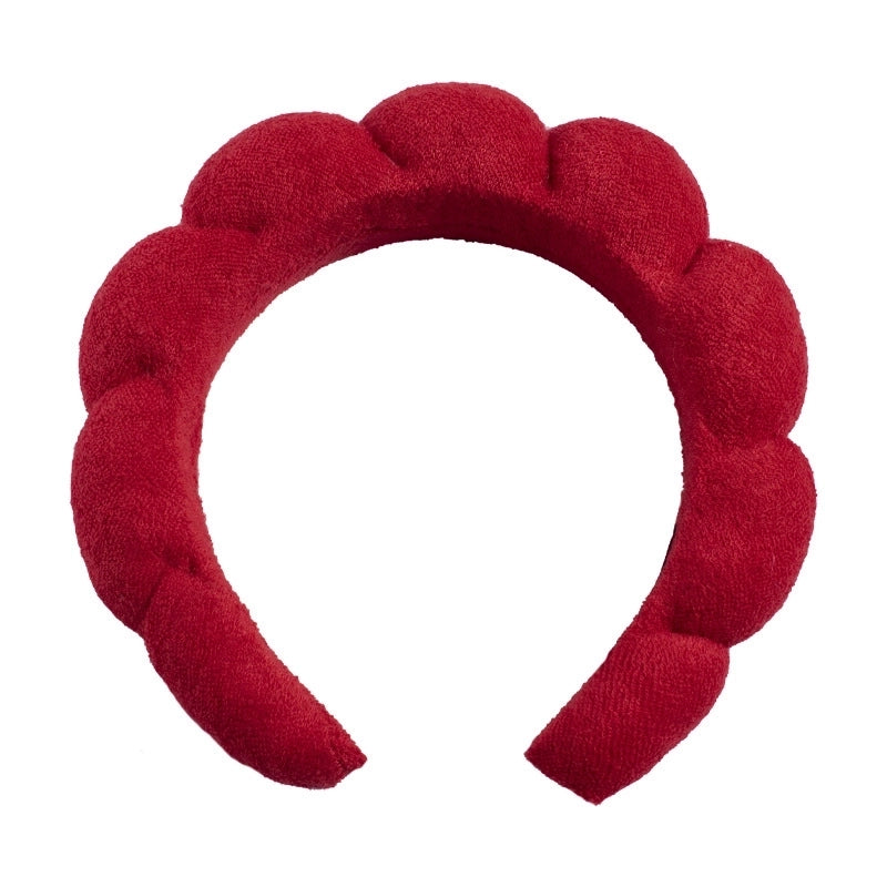 Minimalist Women’s Color Block Towel Velvet Spa Headband