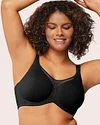 CoolComfort Plus Size Underwire Minimizer Bra – Wide Strap, Full Coverage, Cooling & Smoothing Unlined Bra