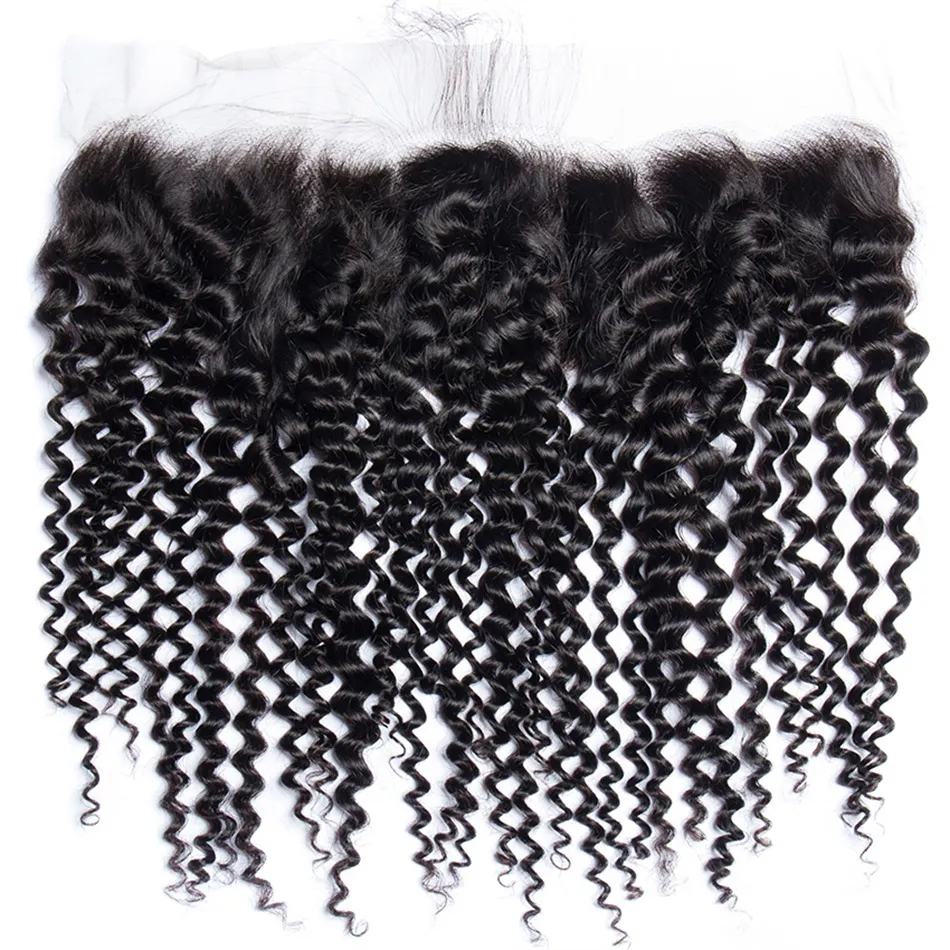 Boruihair Kinky Curly Lace Closures & Frontal – 5×5, 13×4 & 13×6 | 12–20″ | 100% Human Hair | Transparent & HD Lace