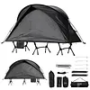 [US Local Warehouse] 3 Pcs Set Marching Bed Outdoor Portable Tent with Carry Bag Tent Cot for Camping