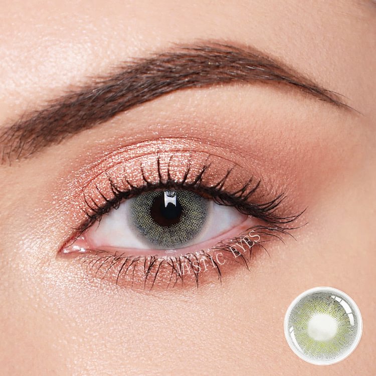 Cloud Gray Colored Contact Lenses