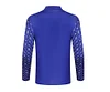 2024/2025 Real Madrid Royal Purple joint model Half-Pull Training Suit Football Shirt 1:1 Thai Quality Set